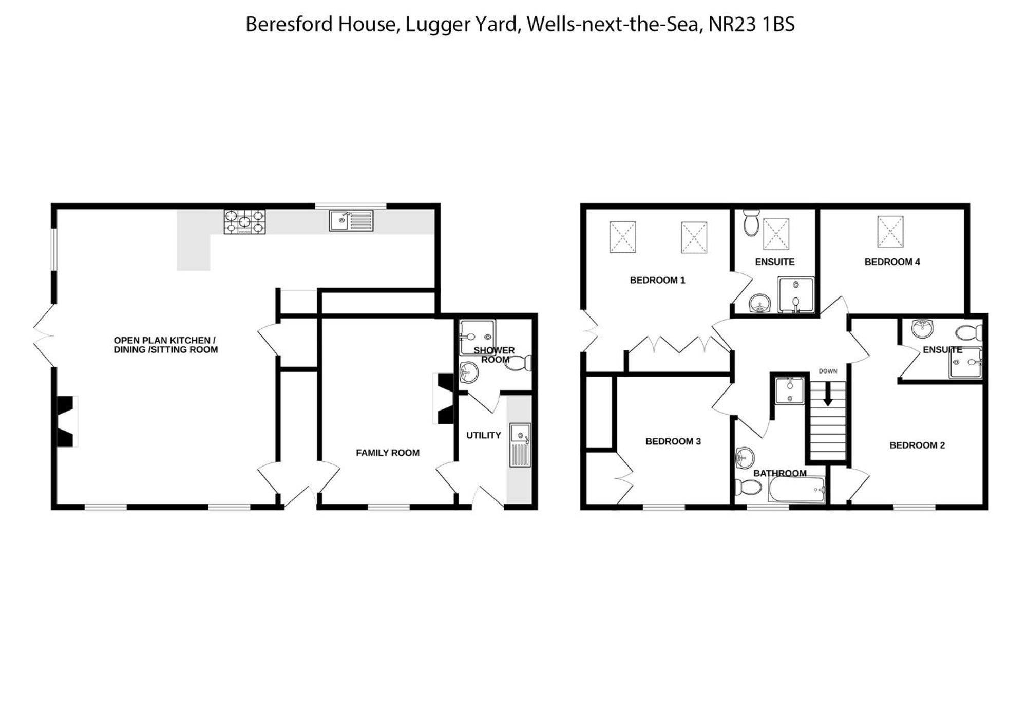 Beresford House Holiday home Wells-next-the-Sea